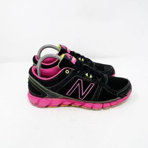 New balance 750 V1 running shoes women's size 7 black pink